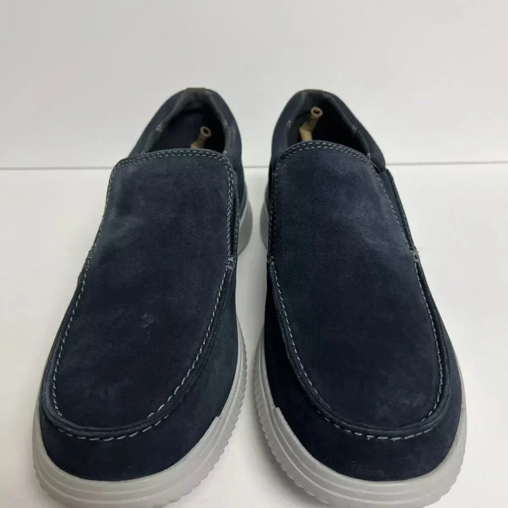 Clarks Mens Donaway Free Loafer Navy Size 11 M